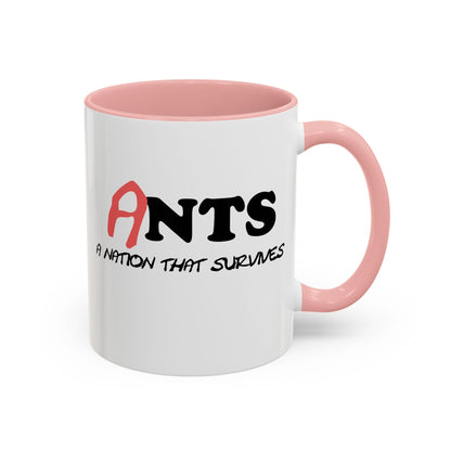 accent coffee mug - ants