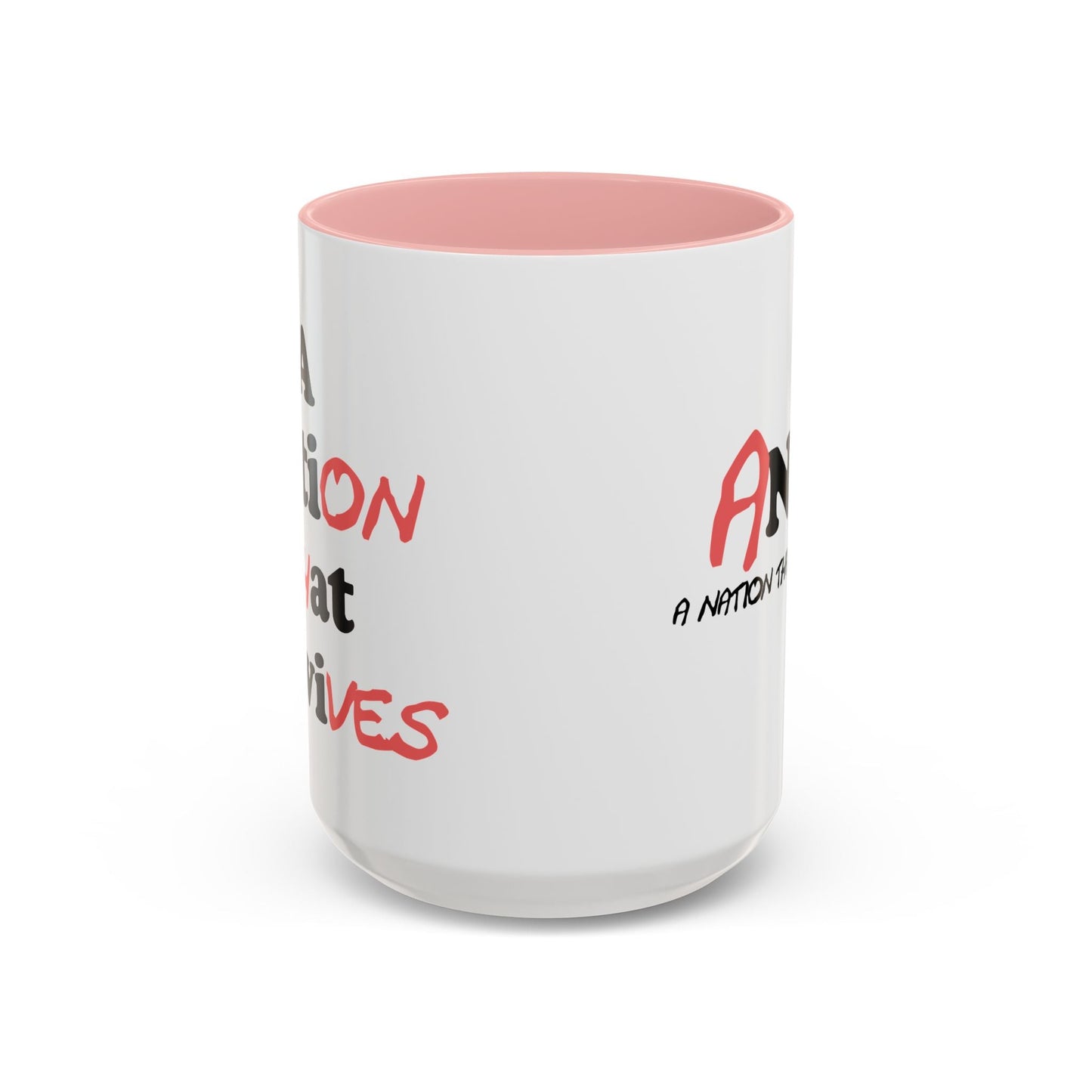 accented ceramic mug