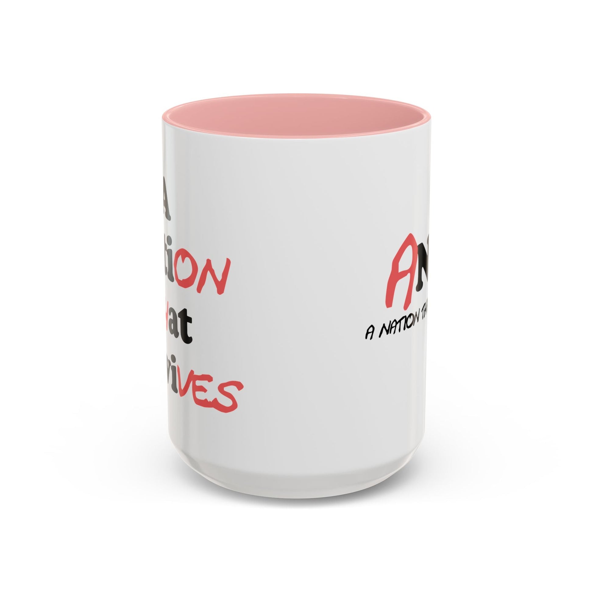 accented ceramic mug