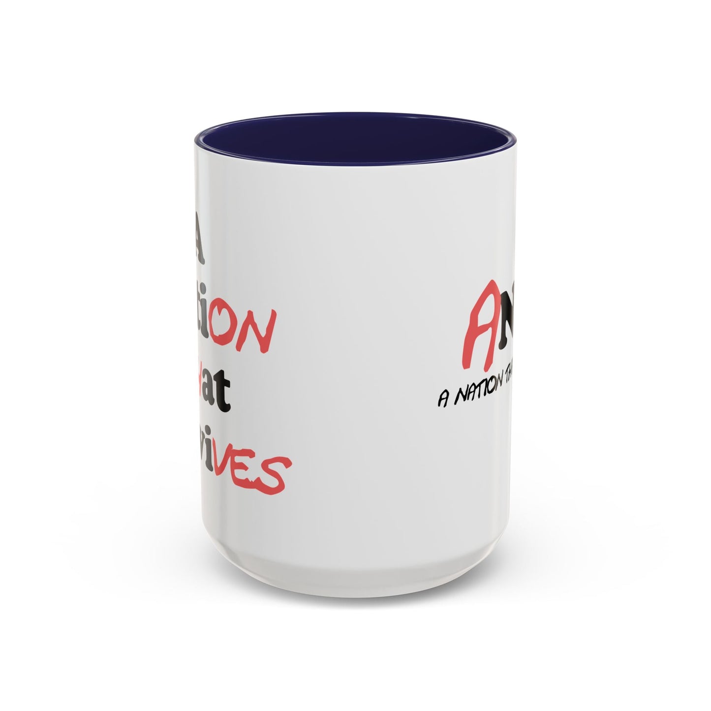 accented ceramic mug