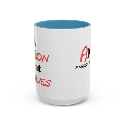 accent coffee mug - ants